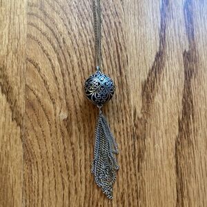 Lucky Brand Silver Pendant Necklace